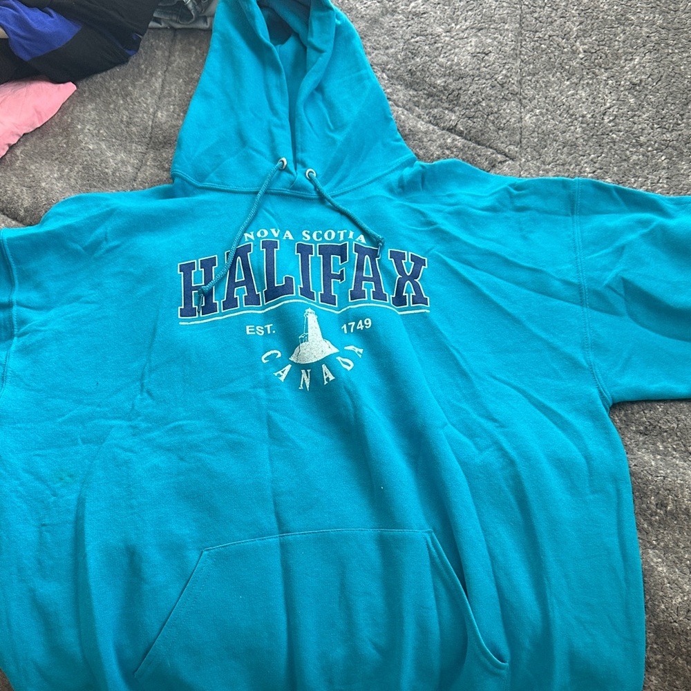 Blue Halifax Nova Scotia Hoodie